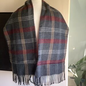 Mens Lined Winter Scarf with Secret Pocket